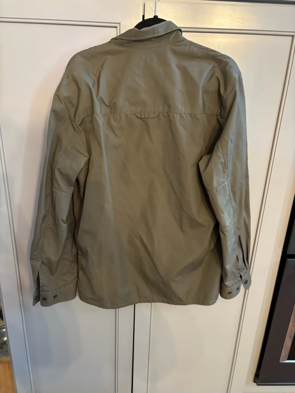 Fjallraven G-1000 Canvas Full Zip Utility Shirt Jacket Olive Men's Size Small L - Picture 4 of 6